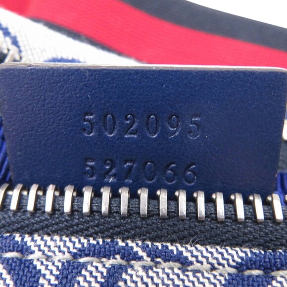 Pre-Loved Gucci Kids GG Canvas Stars Web Belt Bag - Picture 6 of 12